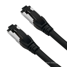 OEM Industrial Outdoor SSTP Cat6 Patch Cord Ultra Flex TPE Jacket Bare Copper Ethernet Cables